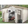 Casetta da Giardino in Resina Tuscany Evo 280 con Pavimentazione inclusa, colore Beige, 261x309x225h cm