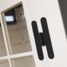 Tuscany Evo 100 Una Porta centrale Casetta da Giardino Beige in resina  95x139x201h cm con Pavimentazione inclusa