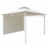 Gazebo ANTIGUA 3,30x3,30 m, colore bianco