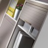 Armadio modulare salvaspazio MODULAR 80 in PVC 62,5x35x84,5h cm Beige con serranda scorrevole