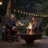 Barbecue in corten braciere da giardino Arteflame EURO40" Low Base (altezza 61 cm  - diametro 102 cm) con accessori