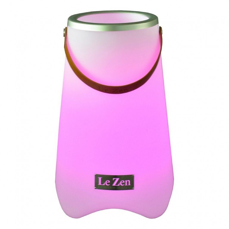 Speaker Le Zen cassa luminosa con 7 colori e collegamento bluetooth con contenitore del ghiaccio incluso