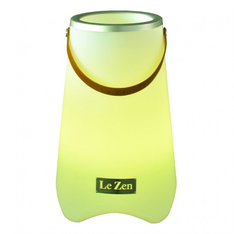 Speaker Le Zen cassa luminosa con 7 colori e collegamento bluetooth con contenitore del ghiaccio incluso