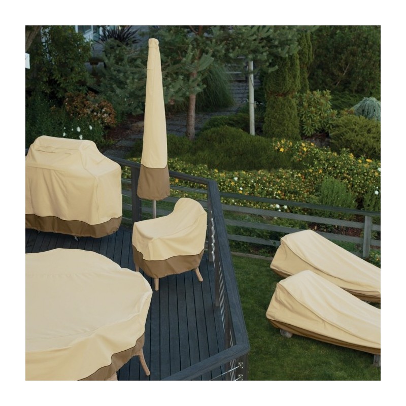 copertura per ombrellone 420D Vivibel Custodia protettiva per ombrellone impermeabile e resistente ai raggi UV per esterni 