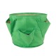 Simpatico kit regalo con 1 Seedball “Miscela Insalata” e 1 vaso in tessuto Bloembagz verde con sei tasche