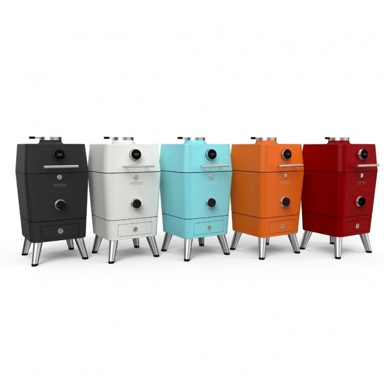 4K Kamado e Affumicatore Everdure by Heston a carbone con accensione elettrica, moderno e tecnologico