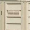 Casetta in PVC Duramate 8'x6' Duramax da giardino e cortile 161 x 240 x 185,5 cm di colore beige/avorio