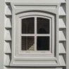 Casetta in PVC Ezooza Duraplus 8'x8' Duramax da giardino e cortile 240 x 247 x 235 cm colore grigio e marrone
