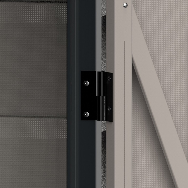 Duramax Casetta in PVC EverMore 4'x6' 104 x 180 x 192 cm da giardino e cortile in plastica colore grigio Duramax Casetta in PVC EverMore 4'x6' 104 x 180 x 192 cm da giardino e cortile in plastica colore grigio