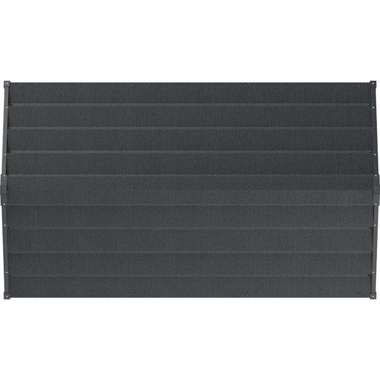 Duramax Casetta in PVC EverMore 4'x6' 104 x 180 x 192 cm da giardino e cortile in plastica colore grigio Duramax Casetta in PVC EverMore 4'x6' 104 x 180 x 192 cm da giardino e cortile in plastica colore grigio