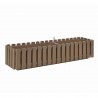 Vaso con Sistema di auto-irrigazione 75x18,5x17 cm FENCY SMART