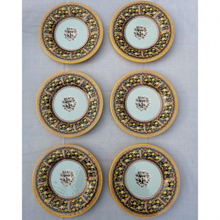 Set di 6 Piatti per Dolce in Melamina da 23 cm