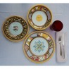 Set di 6 Piatti Fondi in Melamina da 20 cm Santa Rosalia
