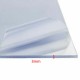 Lastra di policarbonato compatto 3 mm trasparente protetta contro i raggi UV