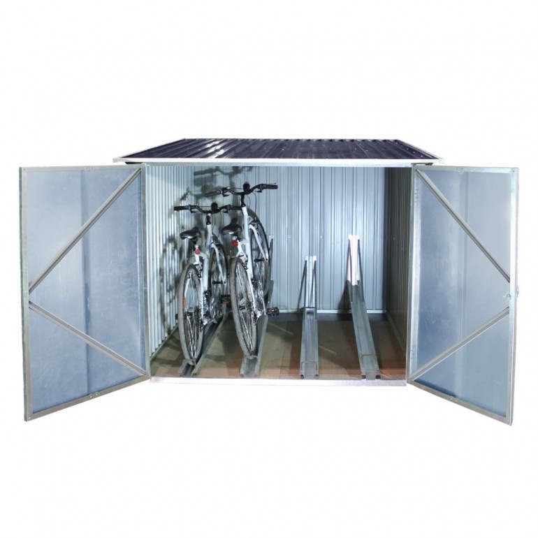 : Box per Biciclette Metal Bicycle Store di Duramax