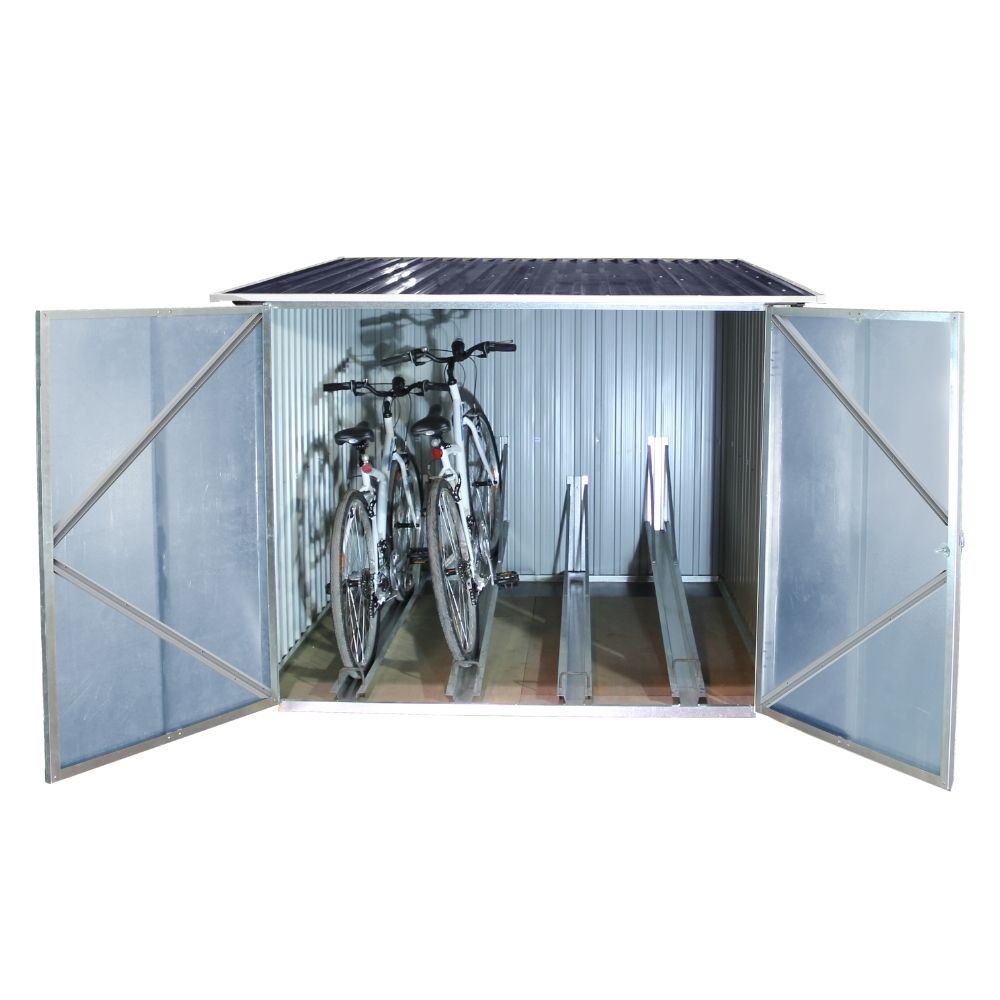 غرامة مستشار مرتبة  Box deposito per bici in metallo Bicycle Store Duramax 203 x 203 x 162 cm  colore Antracite
