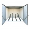 : Box per Biciclette Metal Bicycle Store di Duramax