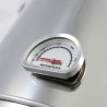 Smoker in Acciaio Inox. Affumicatore elettrico Muurikka PRO 1100 watt, 25 x 50 cm, superficie di cottura 24 x 42 cm