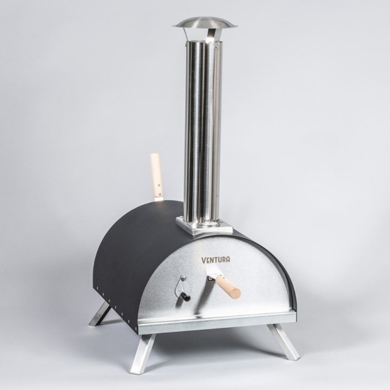 Forno per Pizza e pane Ventura "Ibrido" alimentato a Legna ...