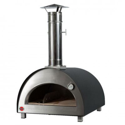 Forno per Pizza e pane Ventura “Puro” alimentato a legna. In acciaio inox. Temperatura massima 500C°