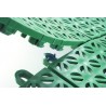 Piastrelle Flessibili in Plastica 55,5 x 55,5 cm da Esterno e Giardino. Drenanti e Autobloccanti PEZZI 110