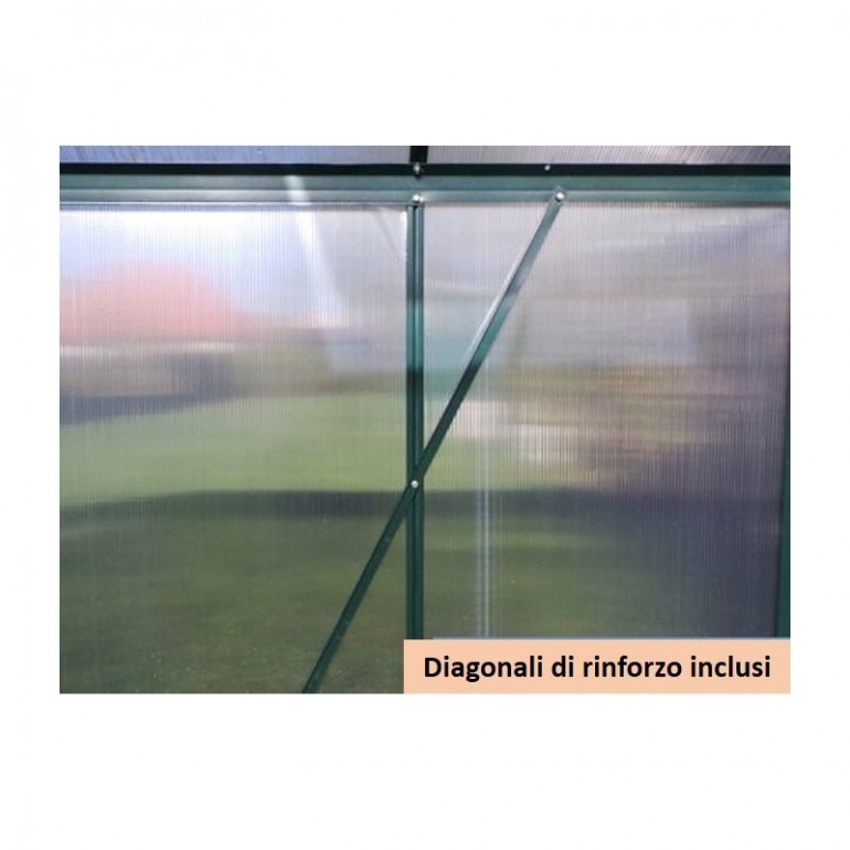 " Serra 6mm 'Silke' 250 x 310 inclusa fondazione  "