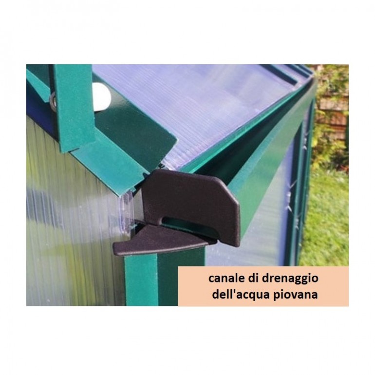 " Serra 6mm 'Silke' 250 x 310 inclusa fondazione  "