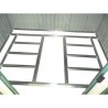 Casetta in metallo Braov 257 x 205 x 177 cm