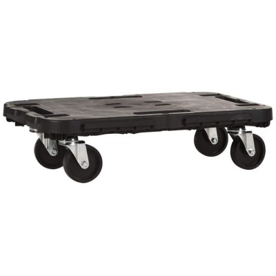 Pedana con ruote in plastica multiuso carrello con base e ruote 48x29 cm