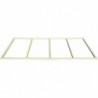 Casetta in PVC SideMate 4'x8' Duramax da giardino e cortile 122 x 240 x 188 cm colore beige/avorio