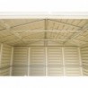 Casetta in PVC WoodBridge 10,5'x8' Duramax 325 x 240 x 233 cm da giardino e cortile in plastica colore beige/avorio e marrone