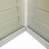 Casetta in PVC grande WoodBridge 10,5'x13' Duramax 325 x 398 x 233 cm da giardino e cortile in plastica beige/avorio e marrone