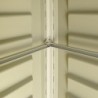 Casetta in PVC grande WoodBridge 10,5'x13' Duramax 325 x 398 x 233 cm da giardino e cortile in plastica beige/avorio e marrone