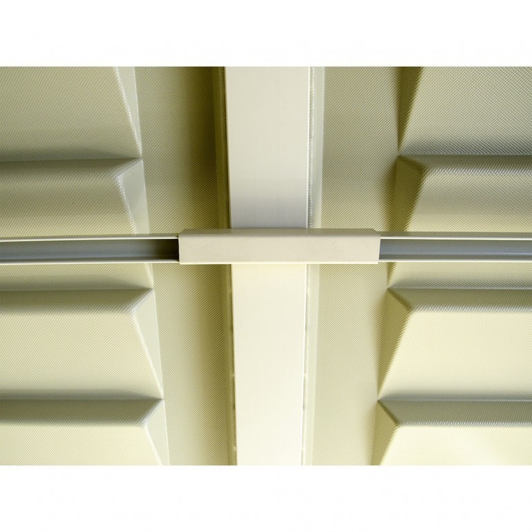 Casetta in PVC grande WoodBridge 10,5'x13' Duramax 325 x 398 x 233 cm da giardino e cortile in plastica beige/avorio e marrone