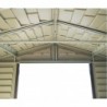 Casetta in PVC grande WoodBridge 10,5'x13' Duramax 325 x 398 x 233 cm da giardino e cortile in plastica beige/avorio e marrone