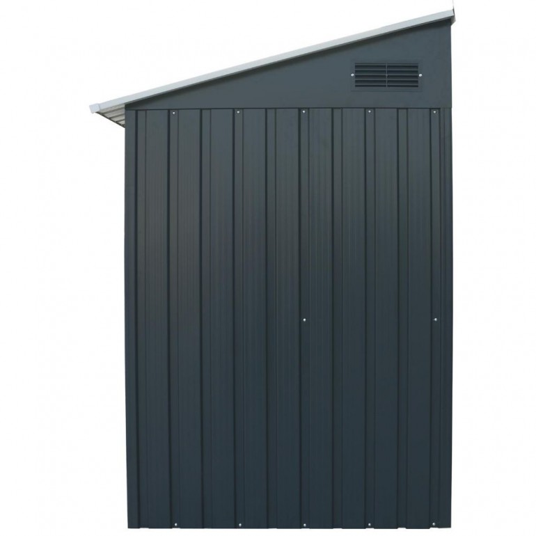 Legnaia con ripostiglio WoodStore Combo 8’ x 3’ di Duramax, 272 x 100 x 160 cm