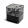 CUBE Höfats braciere da esterno corten design con griglia barbecue con accessori