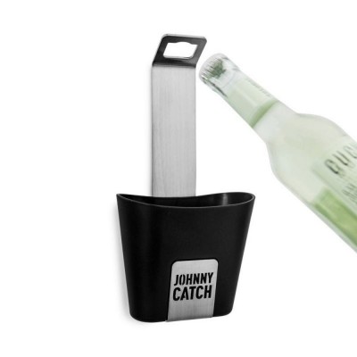 Höfats apribottiglie Jhonny Catch magnetico da parete idea regalo con contenitore
