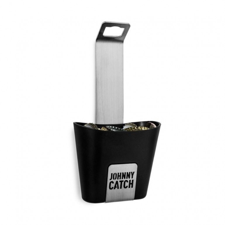 Höfats apribottiglie Jhonny Catch magnetico da parete idea regalo con contenitore