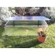 Slide and Grow "2squared" Serretta da giardino in policarbonato alveolare spessore 4mm Lunghezza: 97 x 57 cm x 28/37h cm