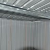 Capanno da giardino in metallo Ezooza Kraft 257 x 312 x 175 cm colore grigio