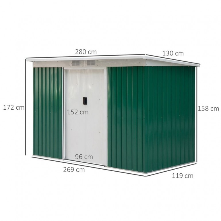 Grande Serra per Orto a Tunnel Ezooza Augusta 450 x 300 x 200 cm