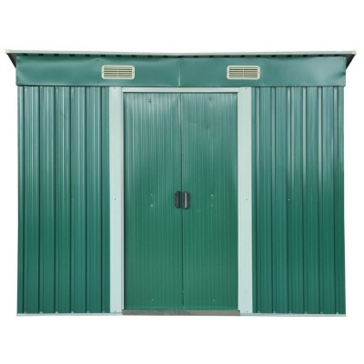Serra in policarbonato alveolare 6 mm Ezooza Essen 190 x 430 cm con fondamenta