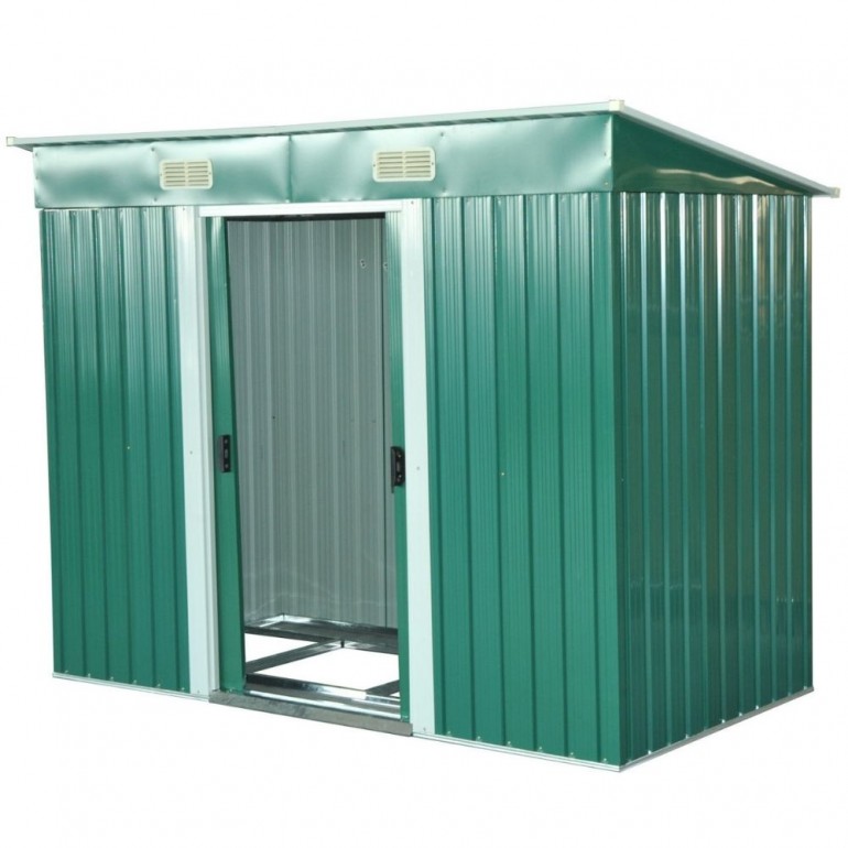 Serra in policarbonato alveolare 6 mm Ezooza Essen 190 x 430 cm con fondamenta