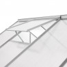 Serra in policarbonato alveolare 6 mm Ezooza Essen 190 x 430 cm con fondamenta