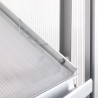 Serra in policarbonato alveolare 6 mm Ezooza Essen 190 x 430 cm con fondamenta