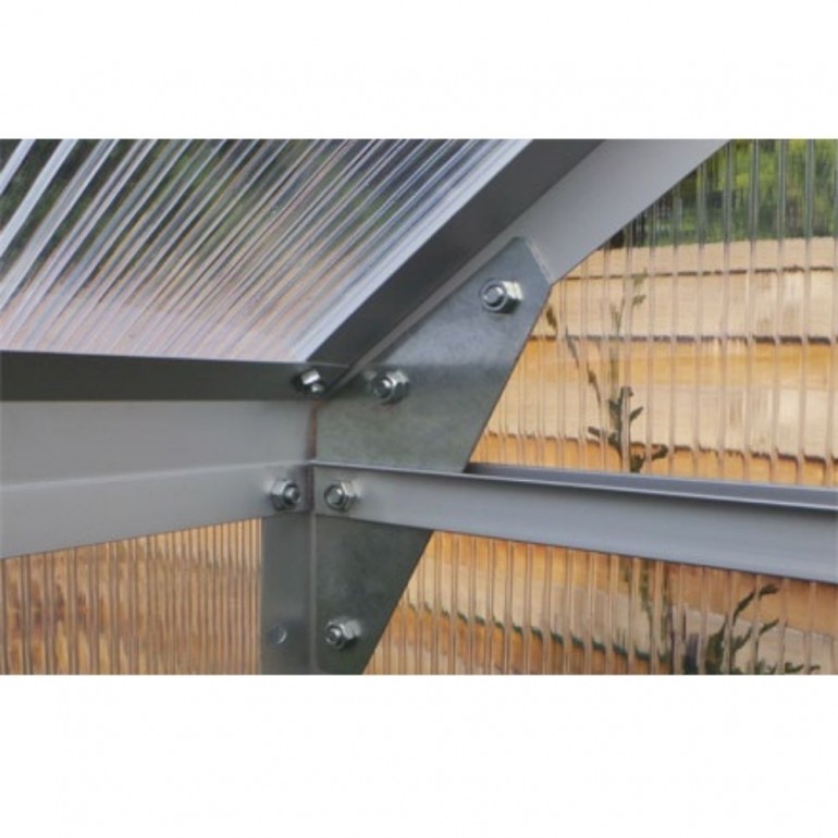 Ezooza Grande Serra Policarbonato 4mm Bochum alveolare 250x550cm antiuv antiurto in policarbonato e alluminio per orto