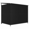 Box per cani da esterno coperto in acciaio altezza 164 cm e misura 193 x 133 cm