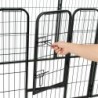 Recinto circolare box recinzione per cani Ezooza Zabrze da esterno e interno recinzione animali