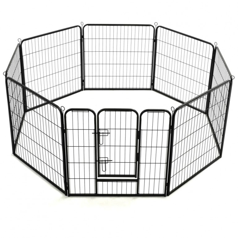 Recinto circolare box recinzione per cani Ezooza Zabrze da esterno e interno recinzione animali